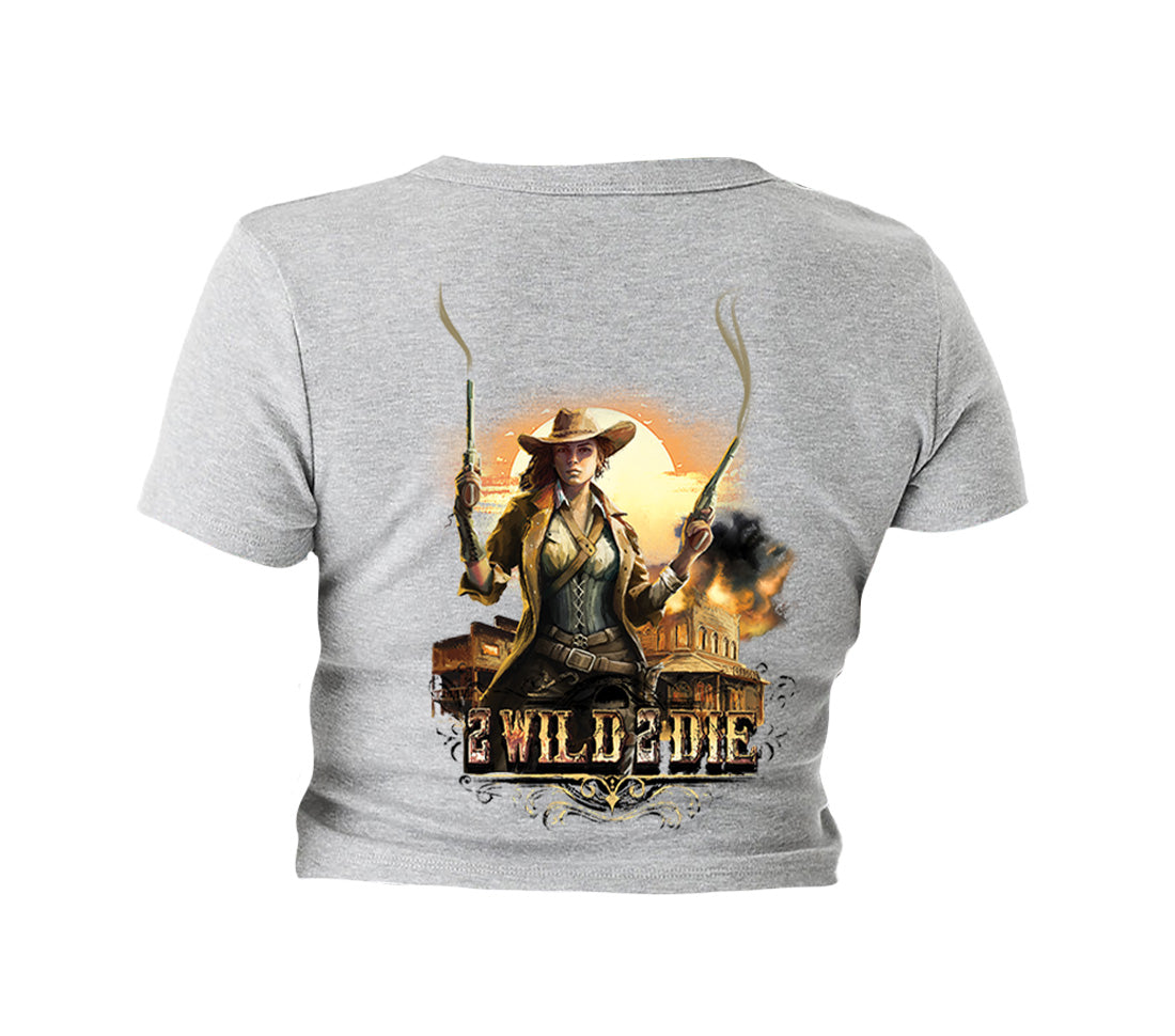 Ladies Micro Rib Baby Tees
