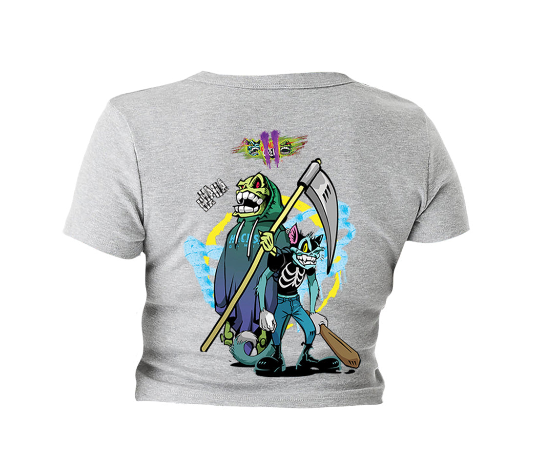 Ladies Micro Rib Baby Tees