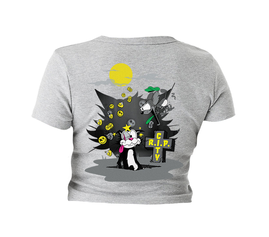 Ladies Micro Rib Baby Tees