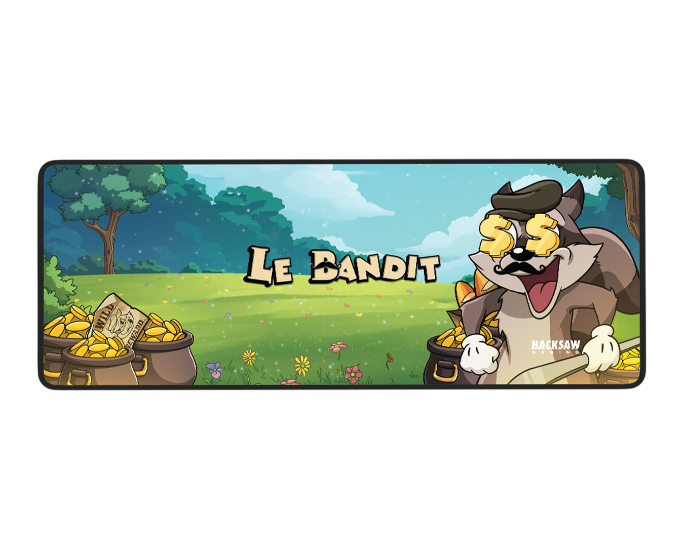 Le Bandit Mousepad – Hacksaw Gaming
