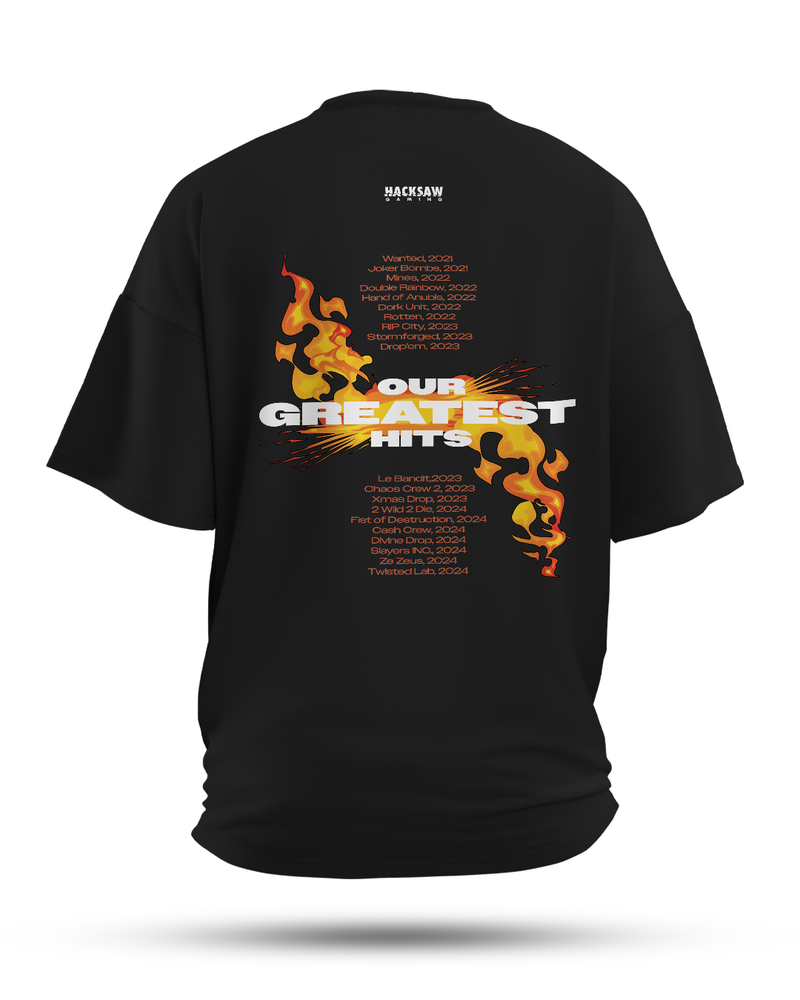 Our Greatest Hits 2024 - Flames T Shirt