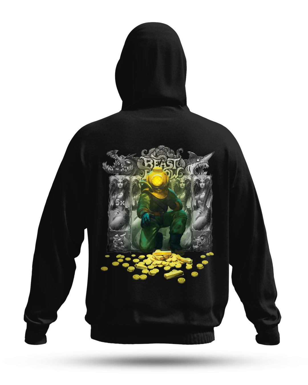 Beast Below Reel Hoodie