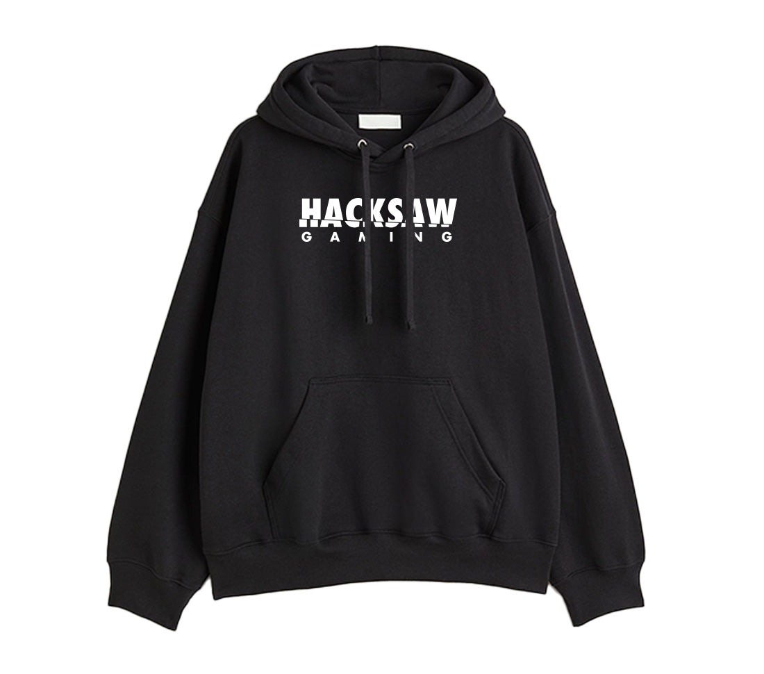Hacksaw Black Hoodie – Hacksaw Gaming